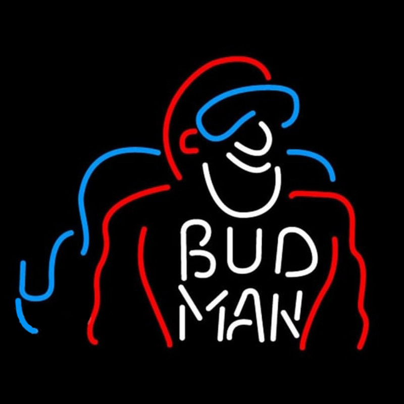 Bud Man Beer Sign Neontábla