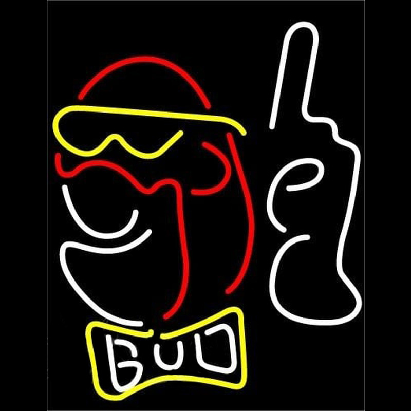 Bud Man New Beer Sign Neontábla