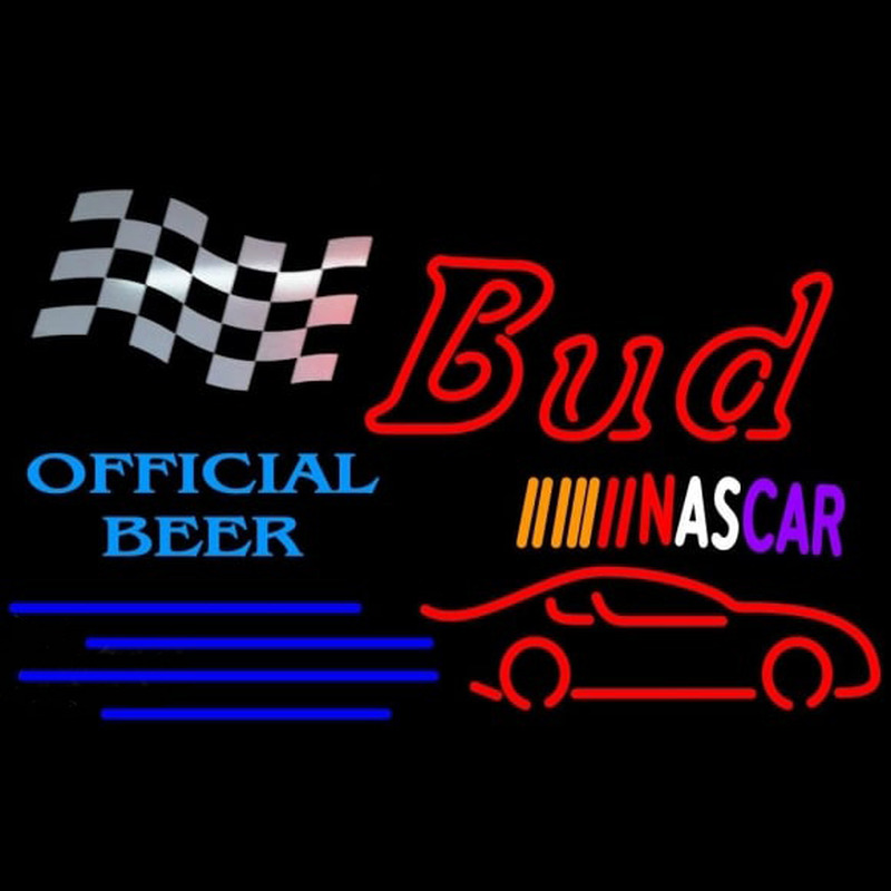 Bud NASCAR Official Neontábla