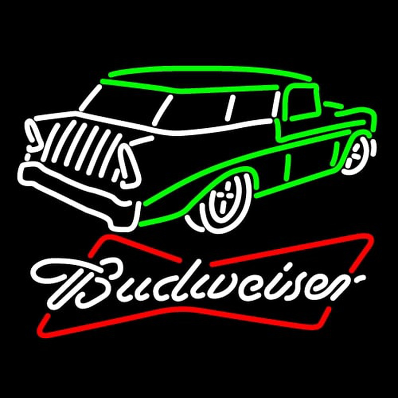 Budweiser 57 Chevy Neontábla