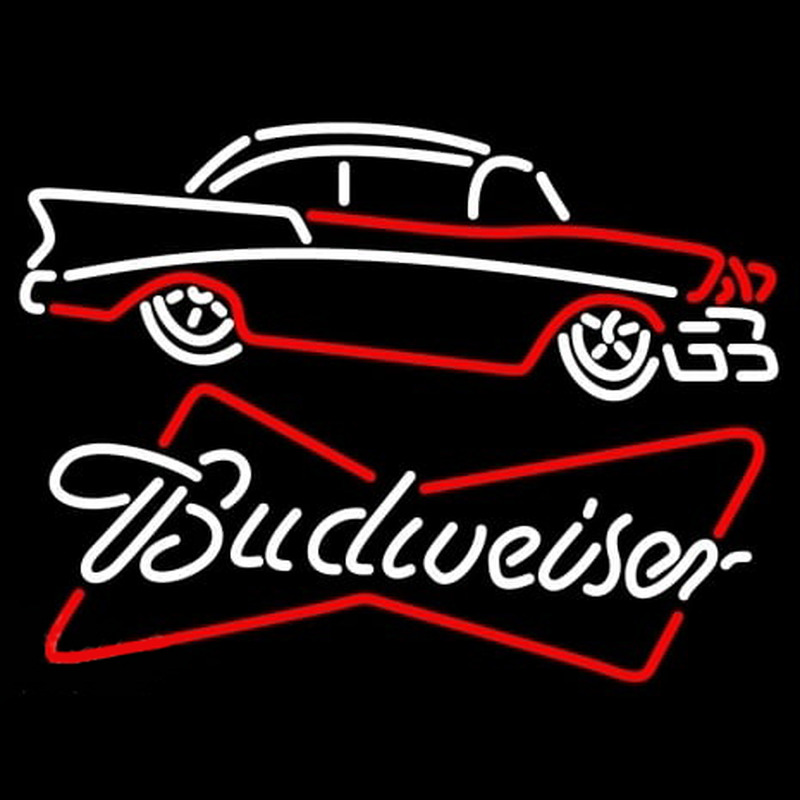 Budweiser 57 Chevy Neontábla