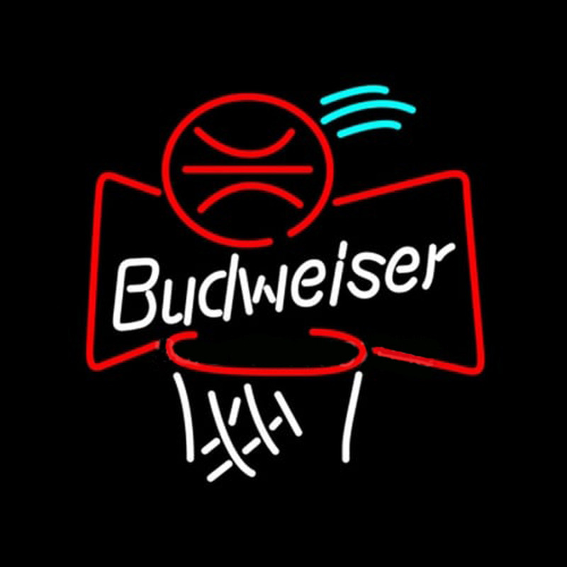 Budweiser Basketball Neontábla