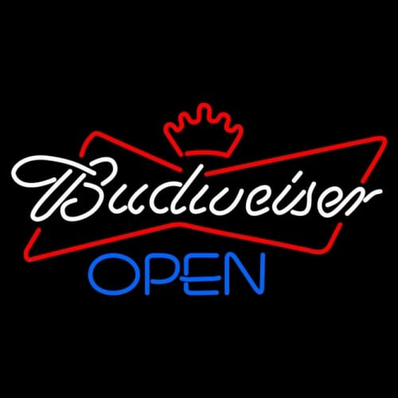 Budweiser Blue Open Neontábla