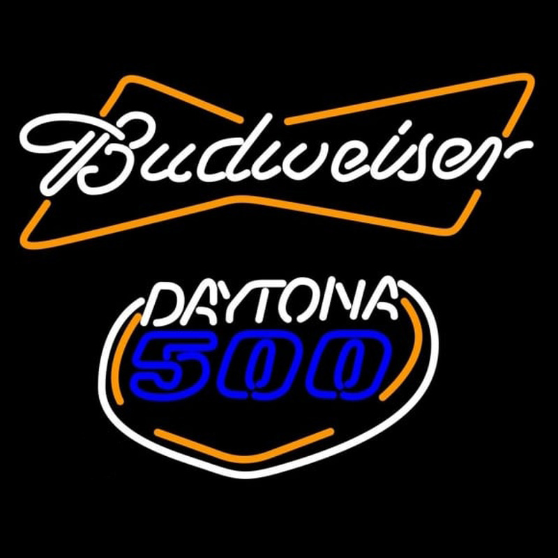 Budweiser Daytona 500 Beer Sign Neontábla