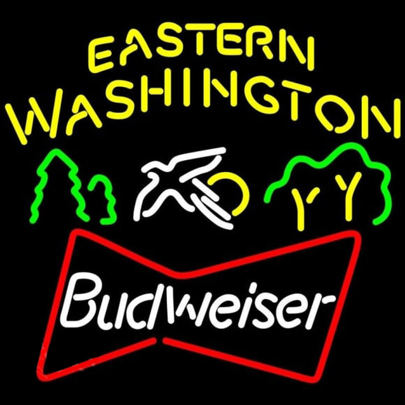 Budweiser Eastern Washington Neontábla