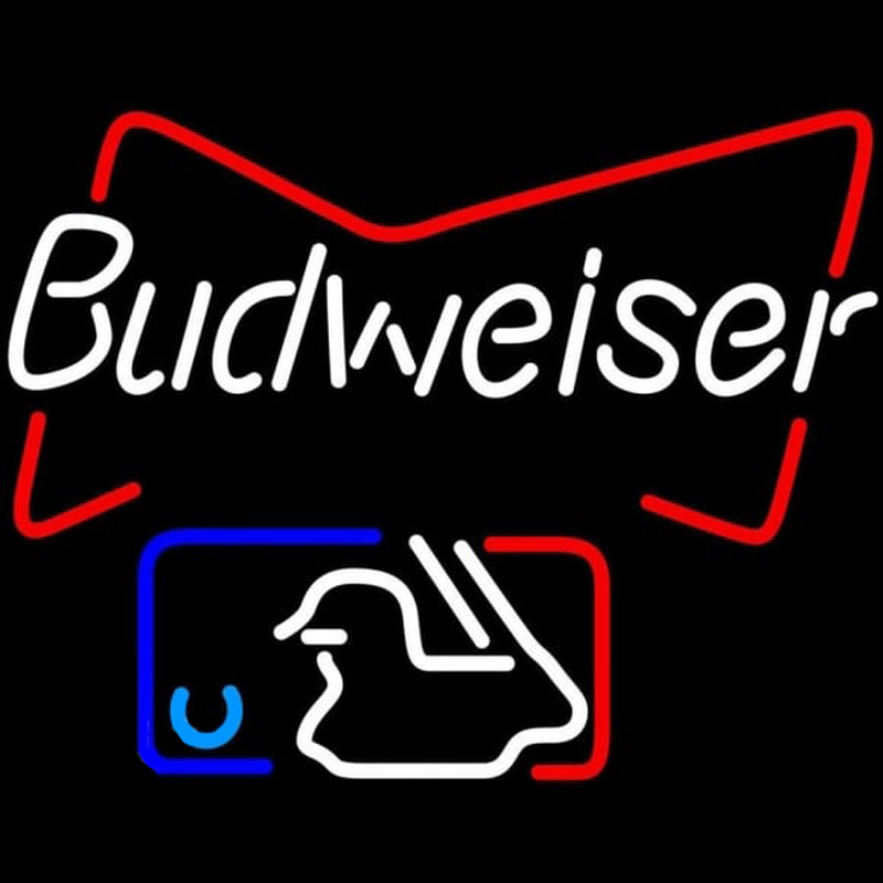 Budweiser Major League Baseball Beer Sign Neontábla