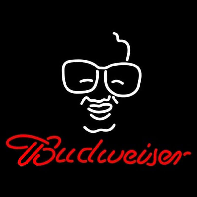 Budweiser Man Logo Neontábla