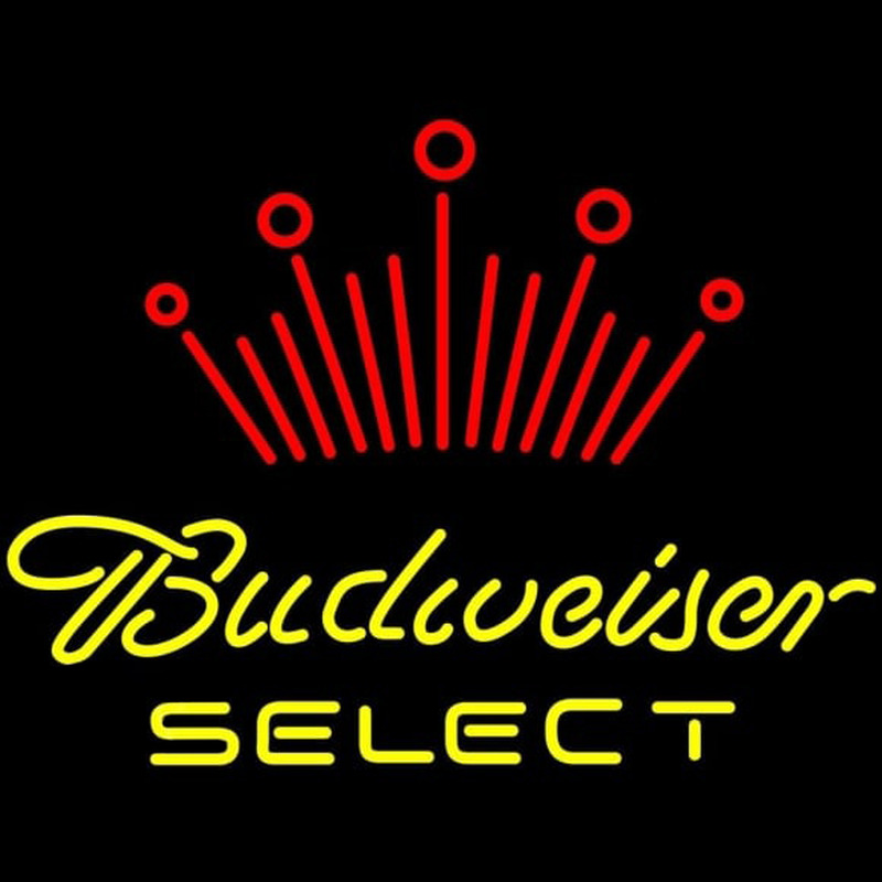 Budweiser Select Beer Sign Neontábla