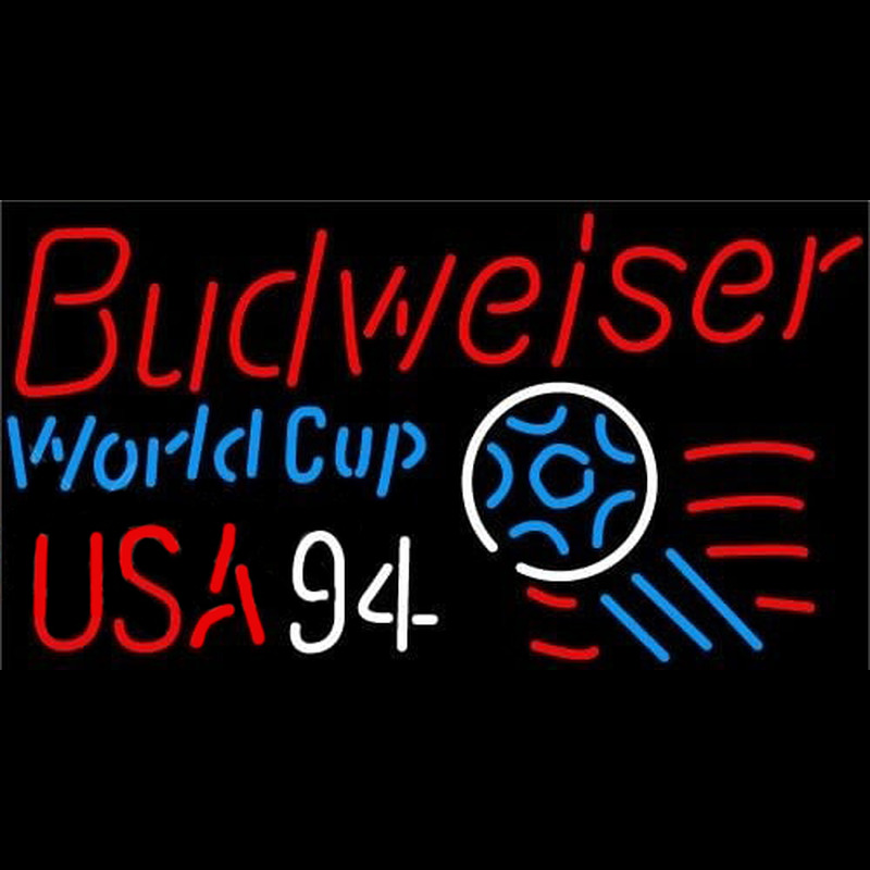 Budweiser World Cup 94 Beer Sign Neontábla