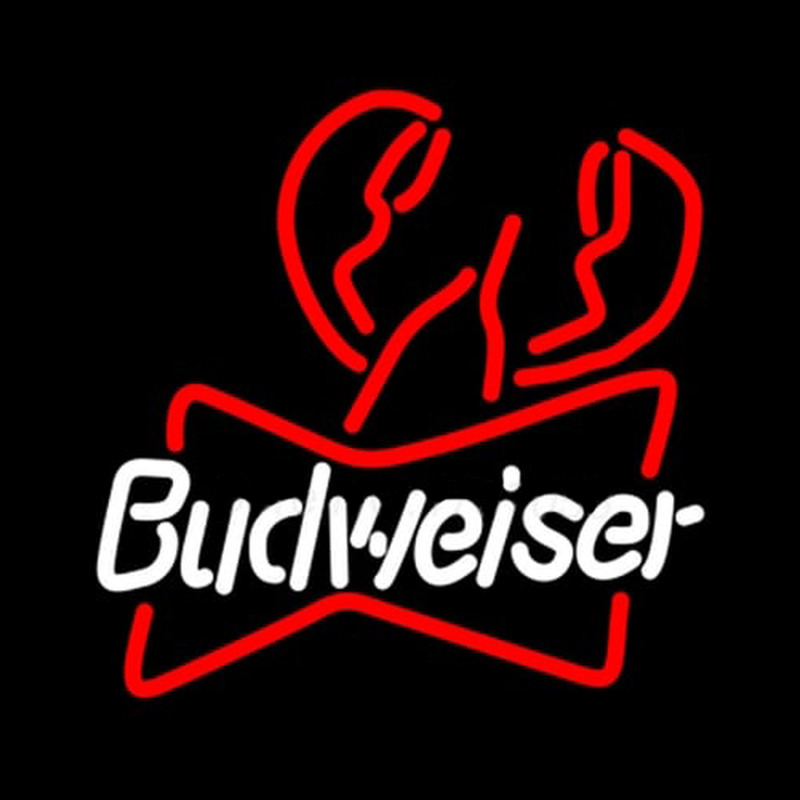 Budweiserr Lobster Neontábla