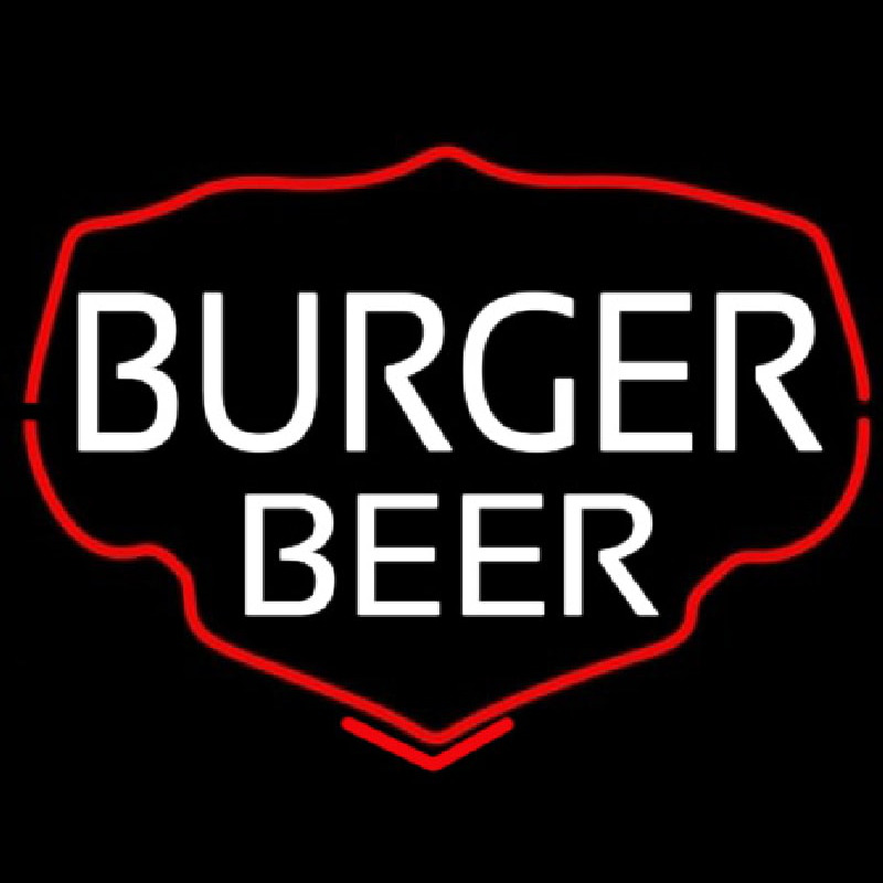 Burger Beer Neontábla