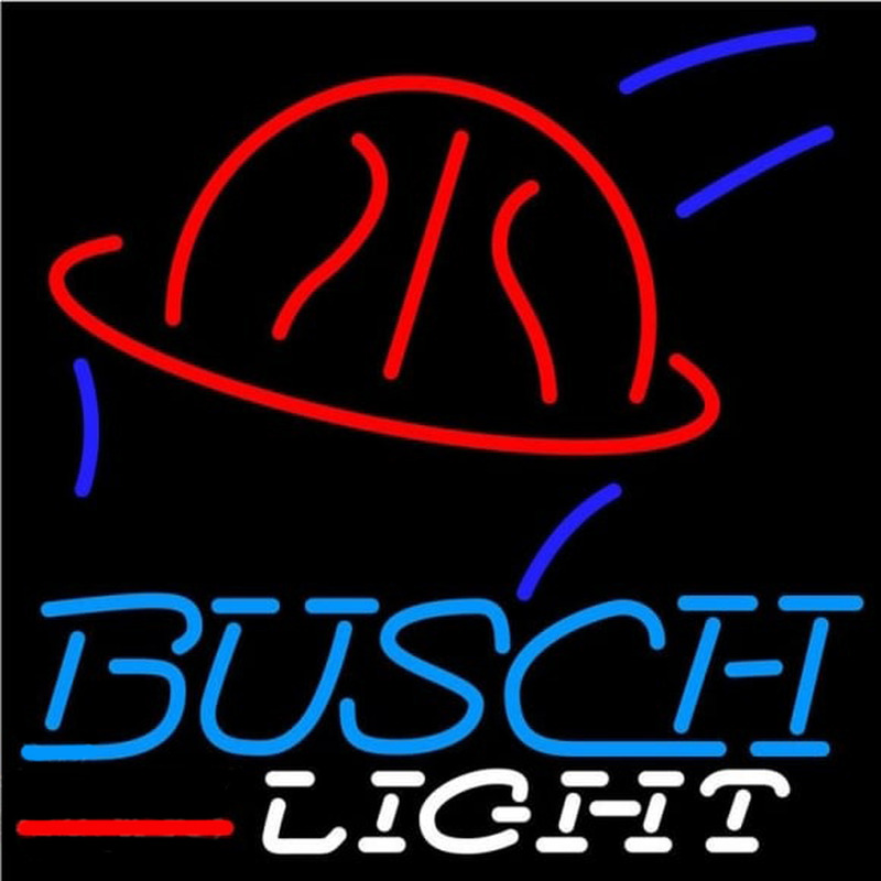 Busch Light Basketball Beer Sign Neontábla