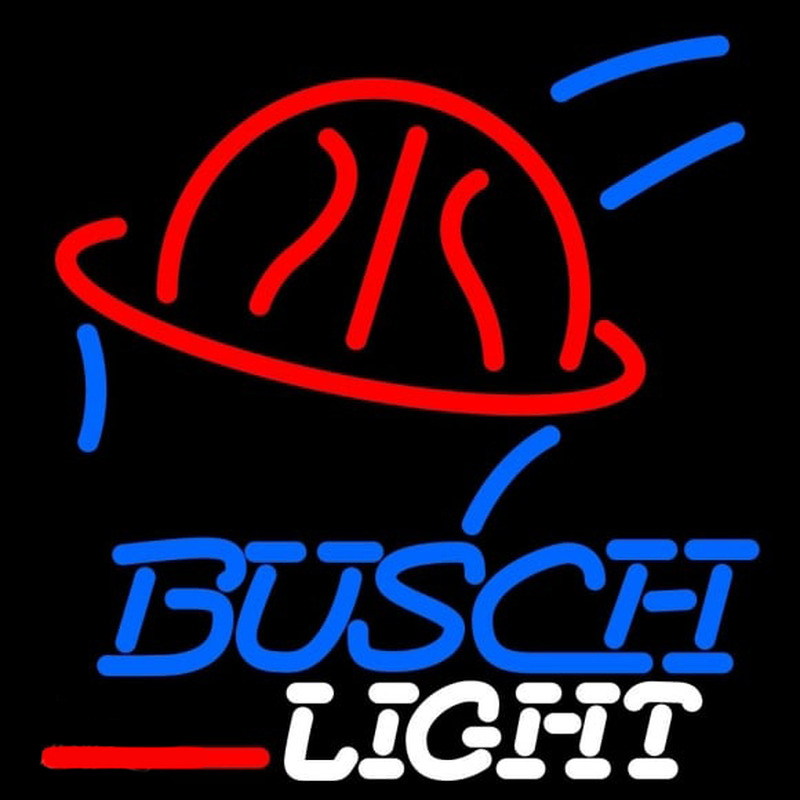 Busch Light Basketball Beer Sign Neontábla