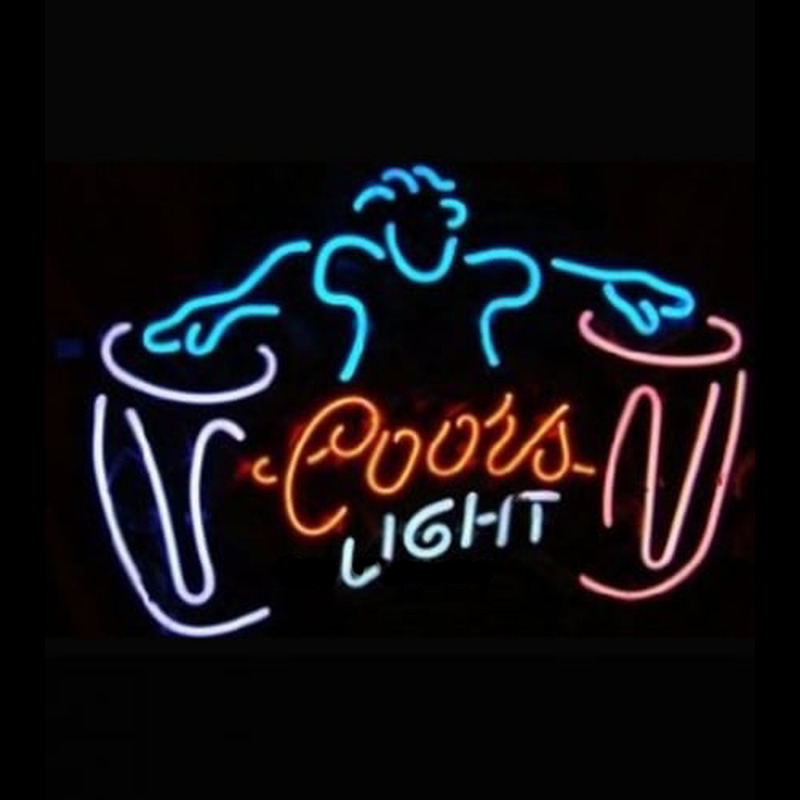 COORS LIGHT DRUM Neontábla