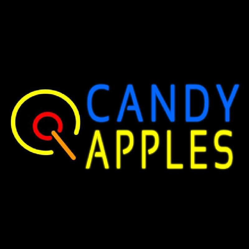 Candy Apples Apple Neontábla