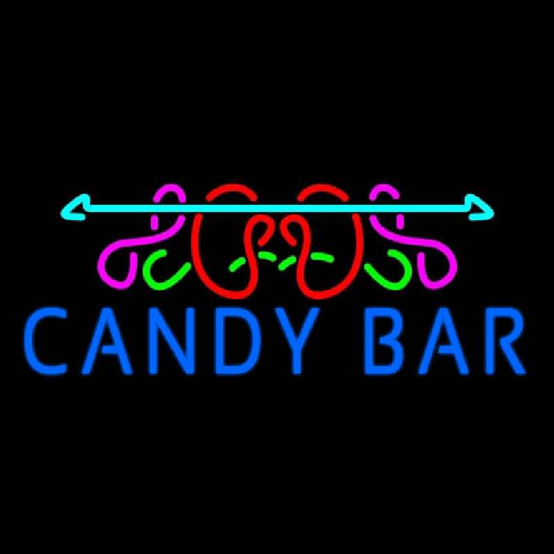 Candy Bar Neontábla