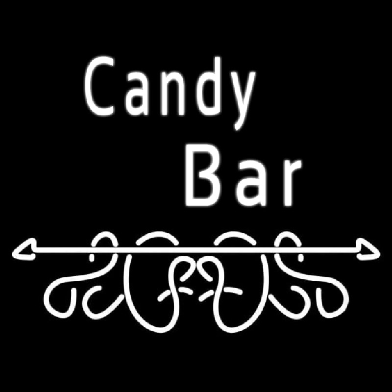 Candy Bar Neontábla