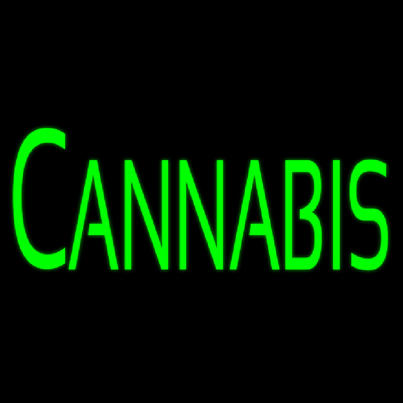 Cannabis Neontábla