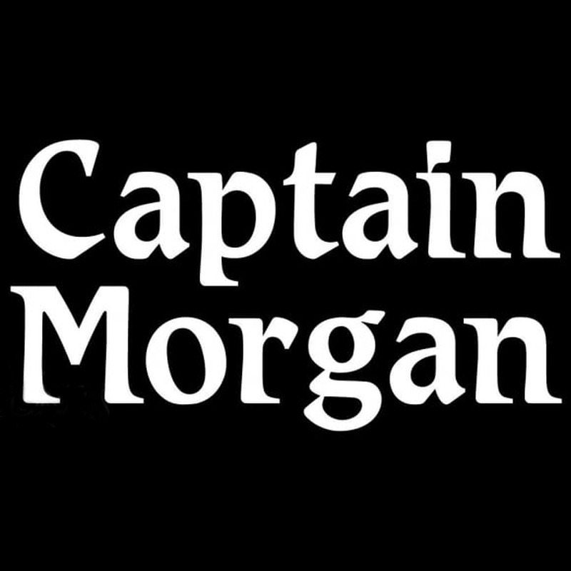 Captain Morgan White Beer Sign Neontábla