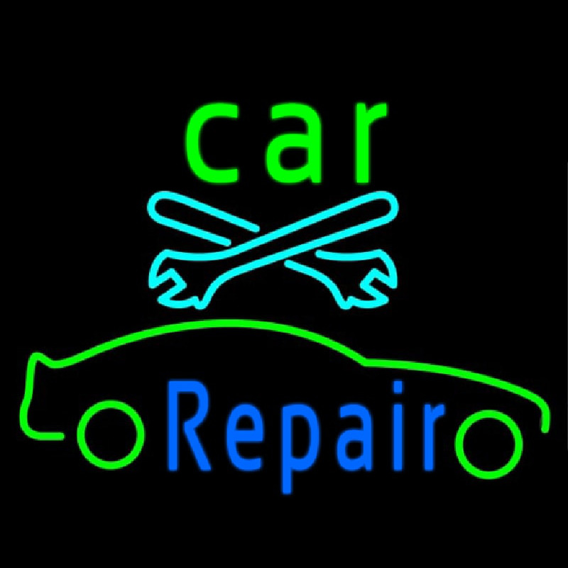 Car Repair Neontábla