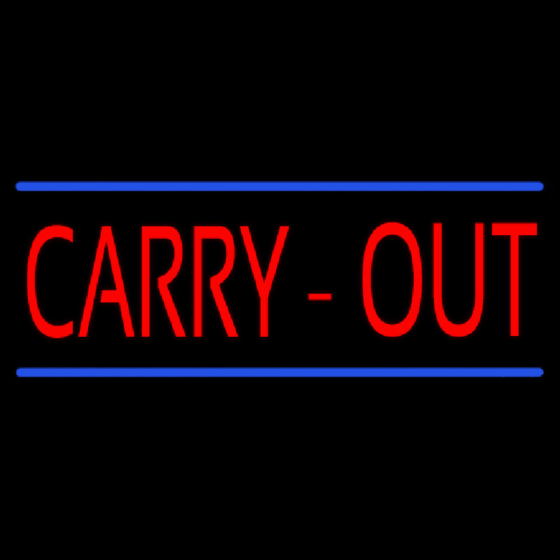 Carry Out Neontábla