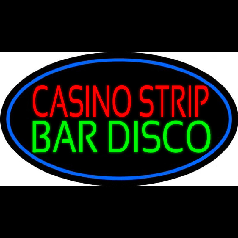 Casino Strip Bar Disco Neontábla