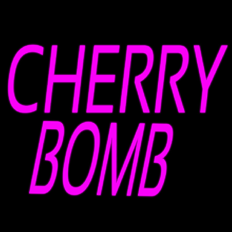 Cherry Bomb Neontábla