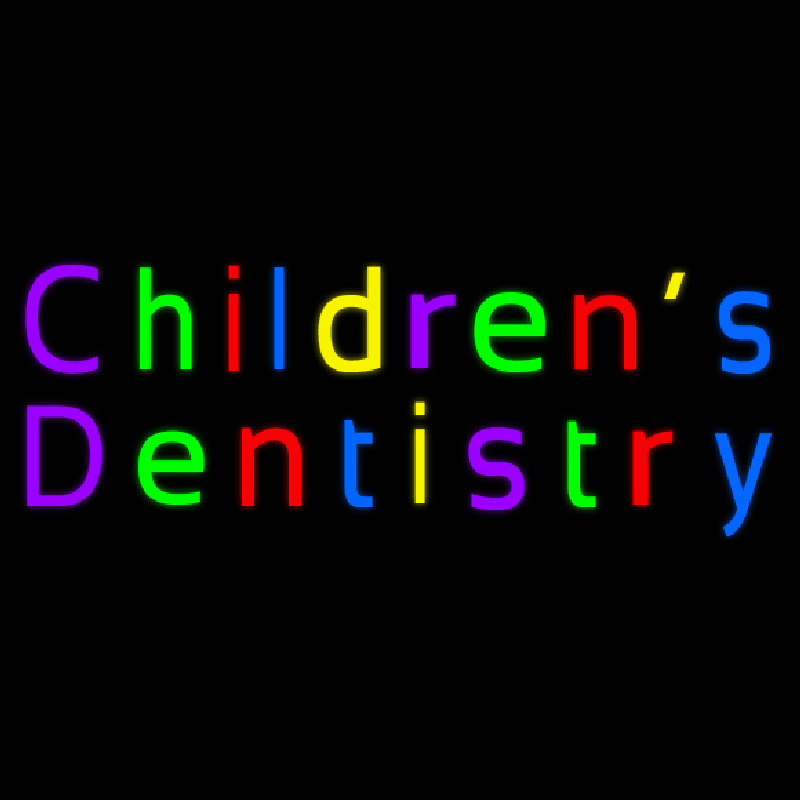 Childrens Dentistry Neontábla