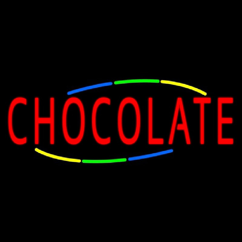 Chocolate Neontábla