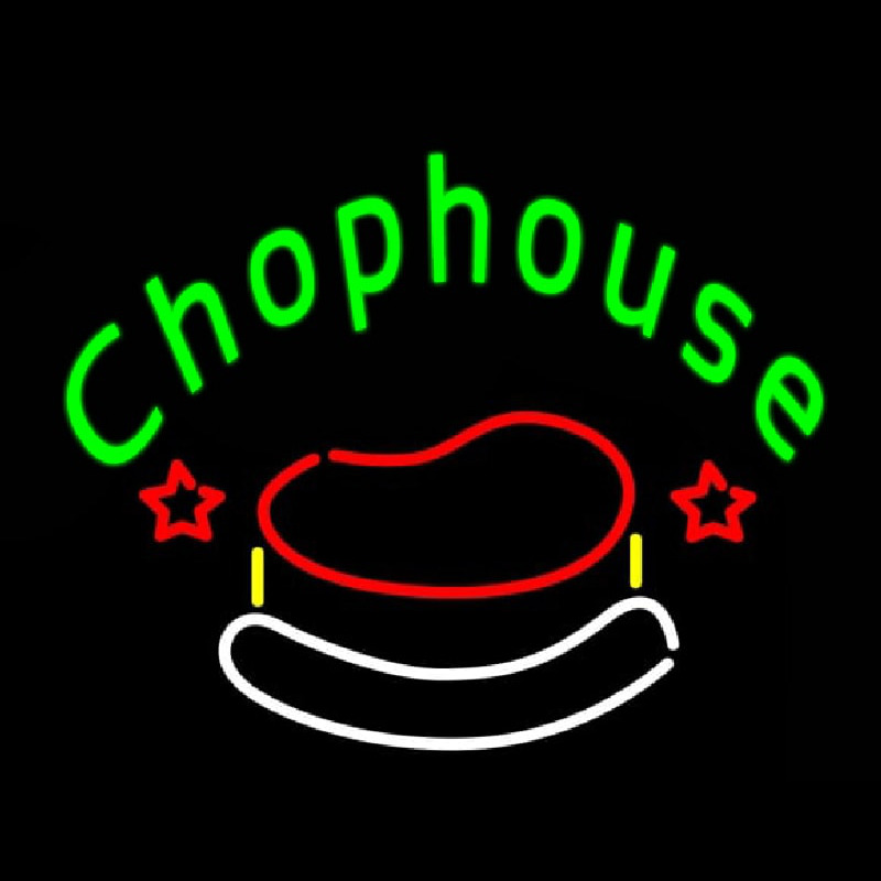 Chophouse Simple Neontábla