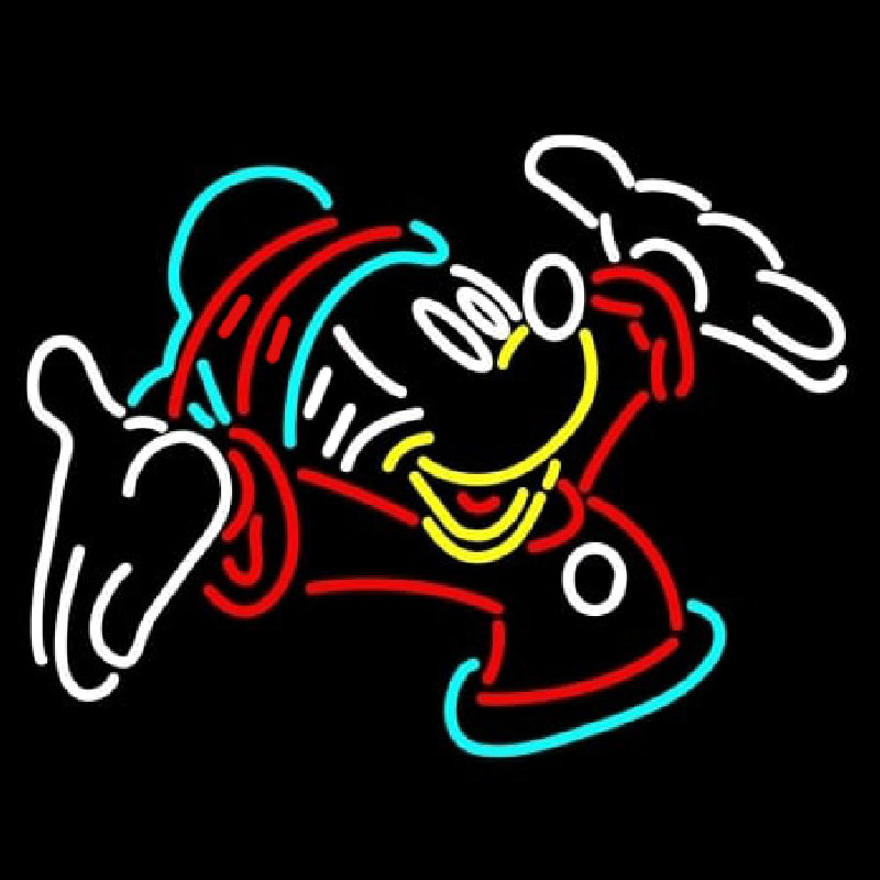 Christmas Mickey Mouse Neontábla