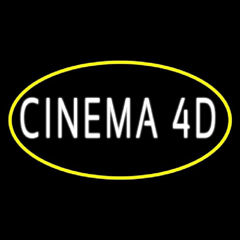 Cinema 4d With Border Neontábla