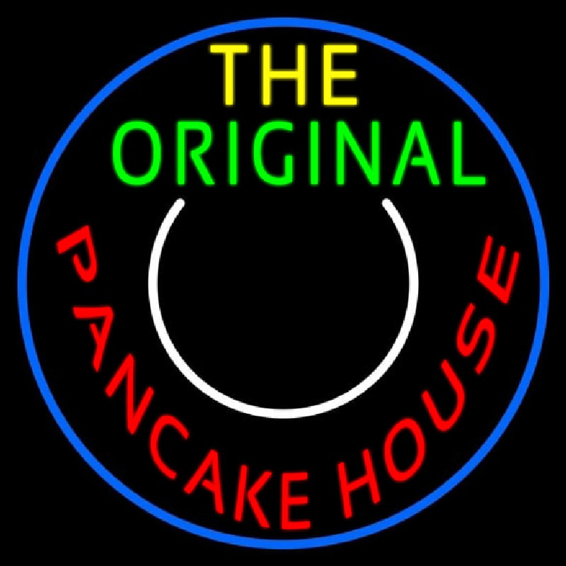 Circle The Original Pancake House Neontábla