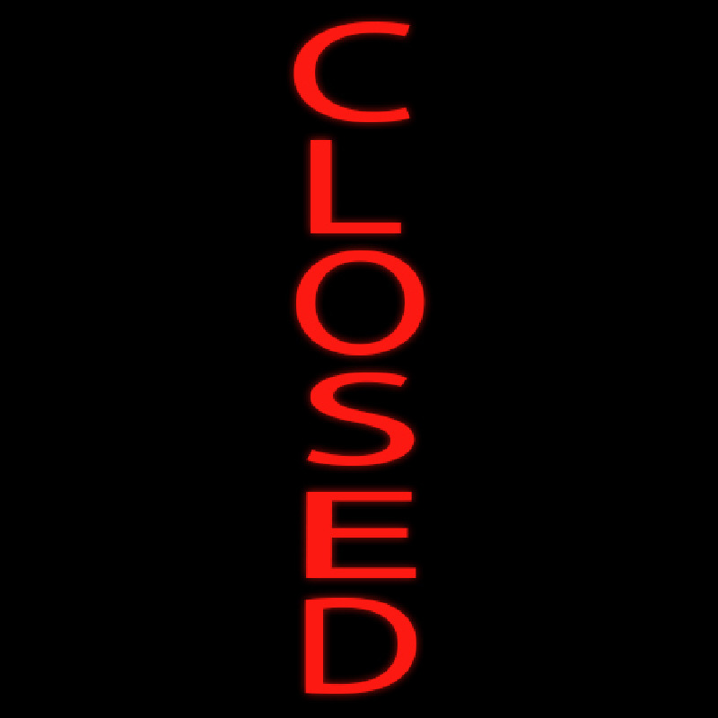 Closed Neontábla