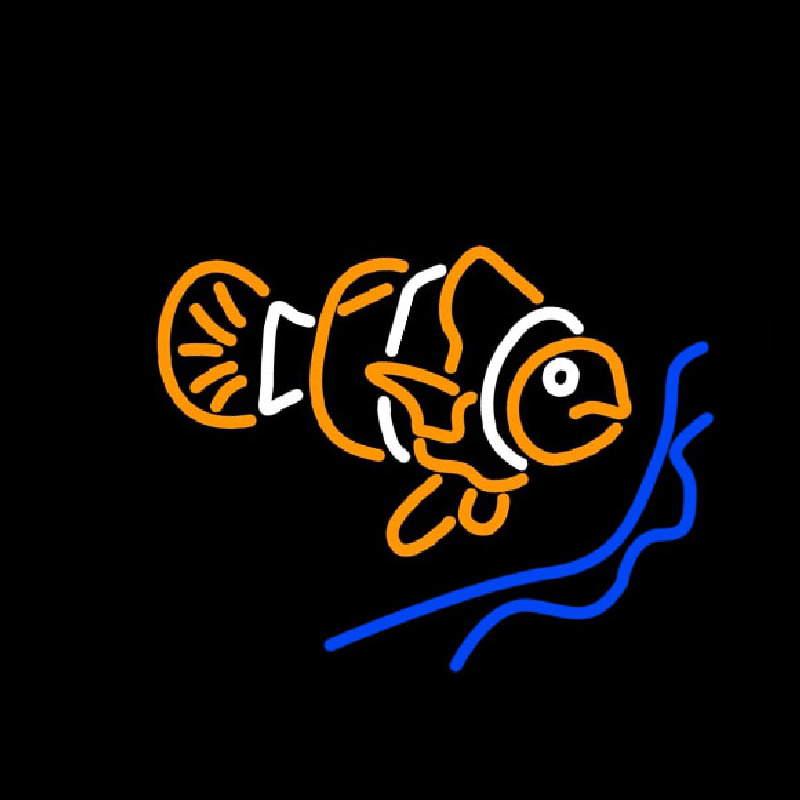 Clown Fish Neontábla