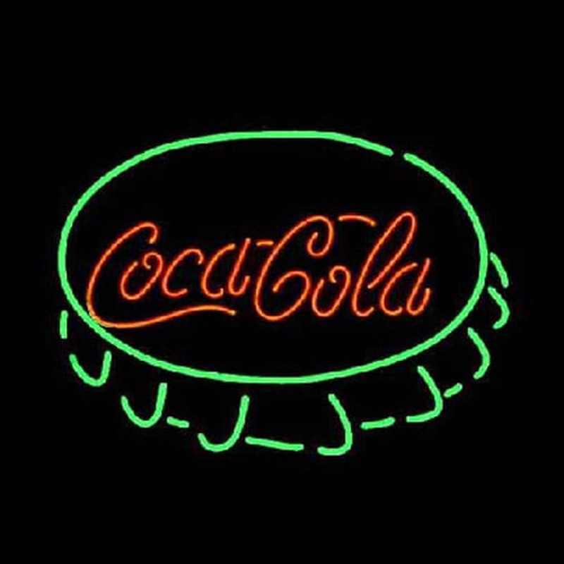 Coca Cola Cap Sör Kocsma Nyitva Neontábla