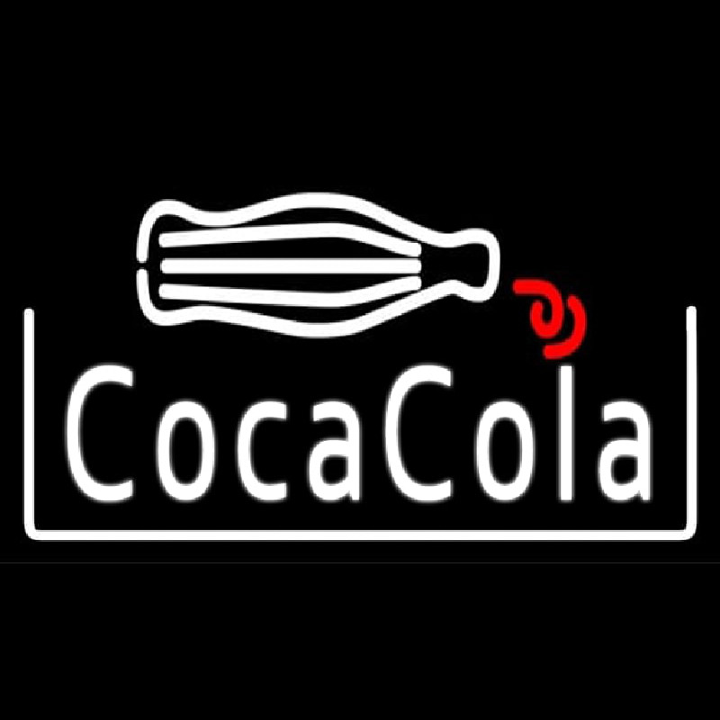 Coca Cola Coke Bottle Soda Neontábla
