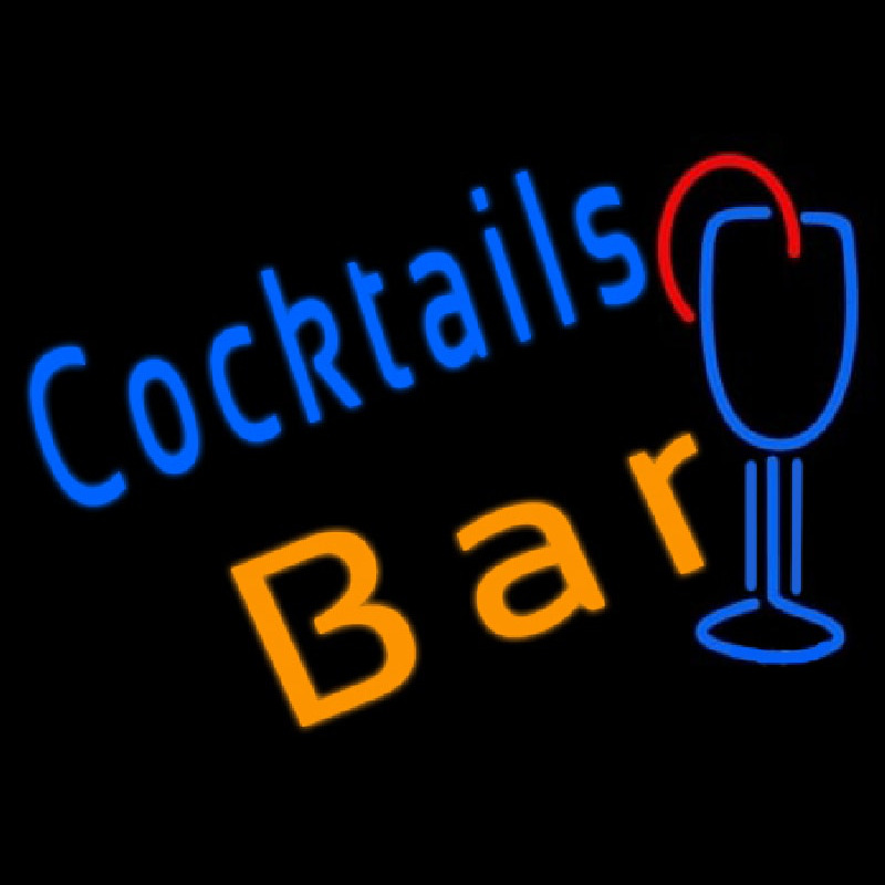 Cocktails Bar Neontábla