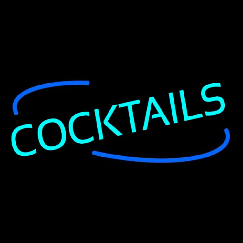 Cocktails Neontábla