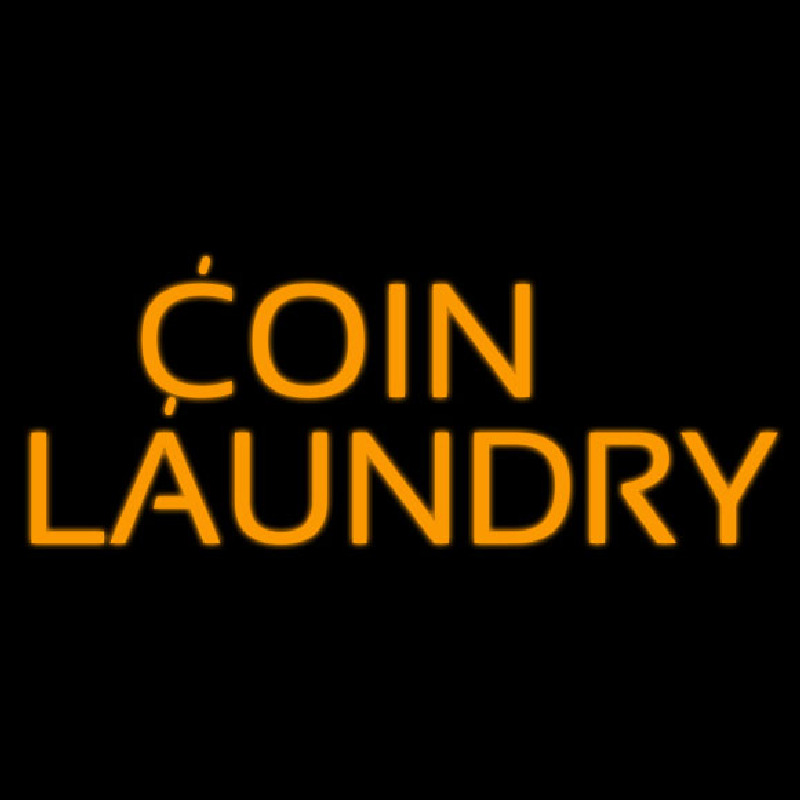 Coin Laundry Neontábla