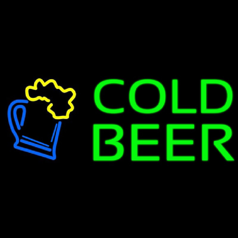 Cold Beer Neontábla