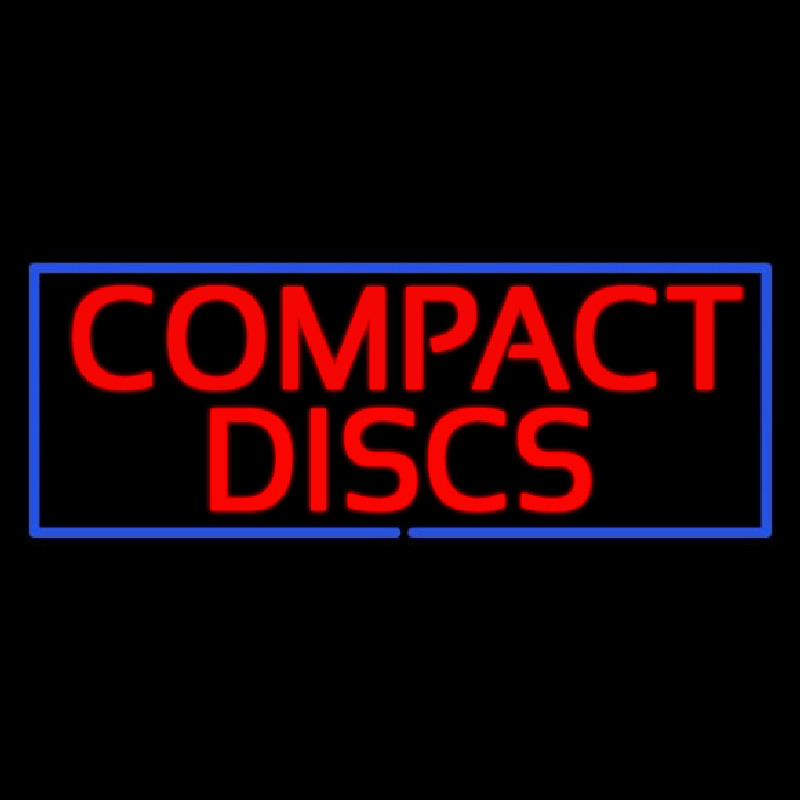 Compact Discs Neontábla