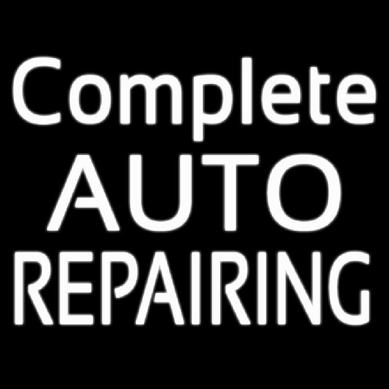 Complete Auto Repairing Neontábla