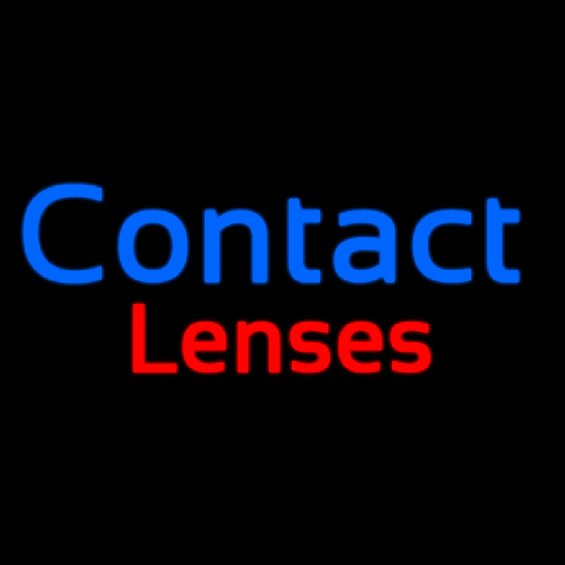 Contact Lenses Neontábla