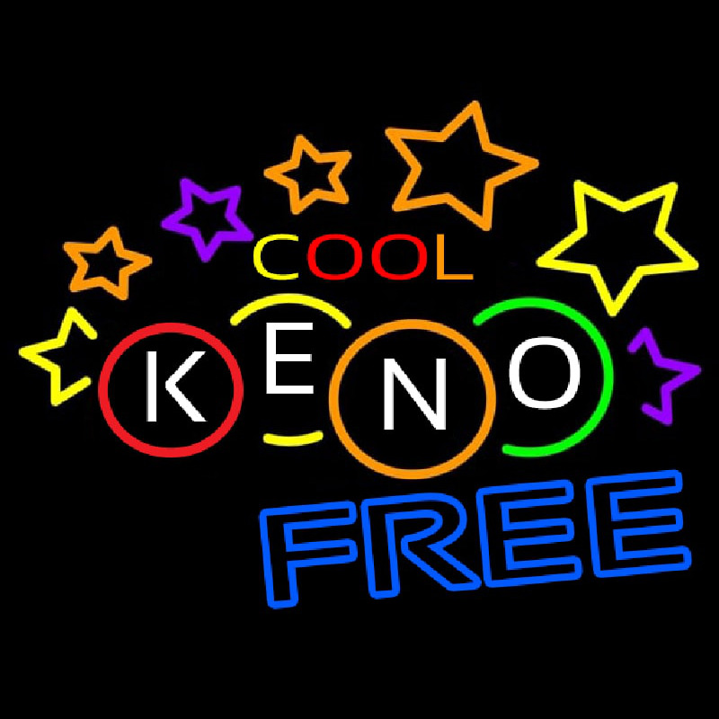 Cool Keno Free 3 Neontábla