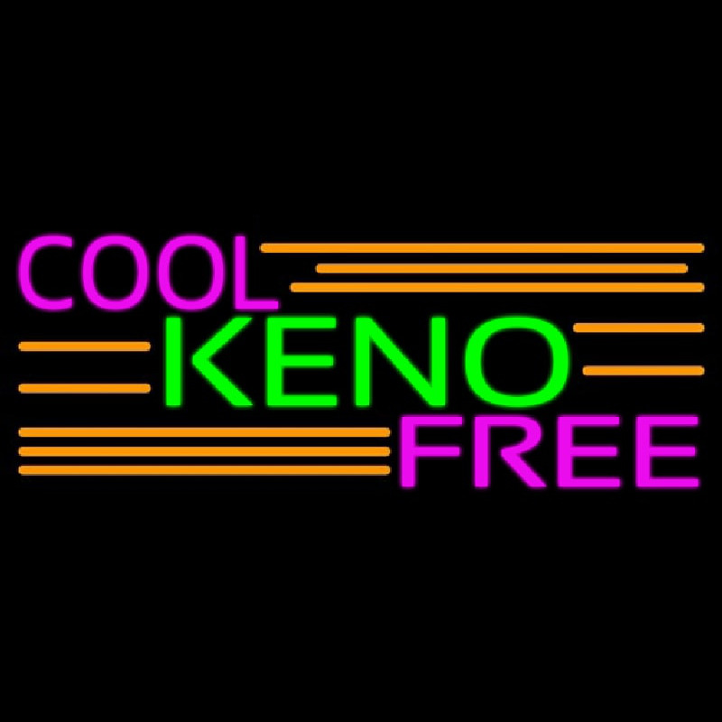 Cool Keno Free 4 Neontábla