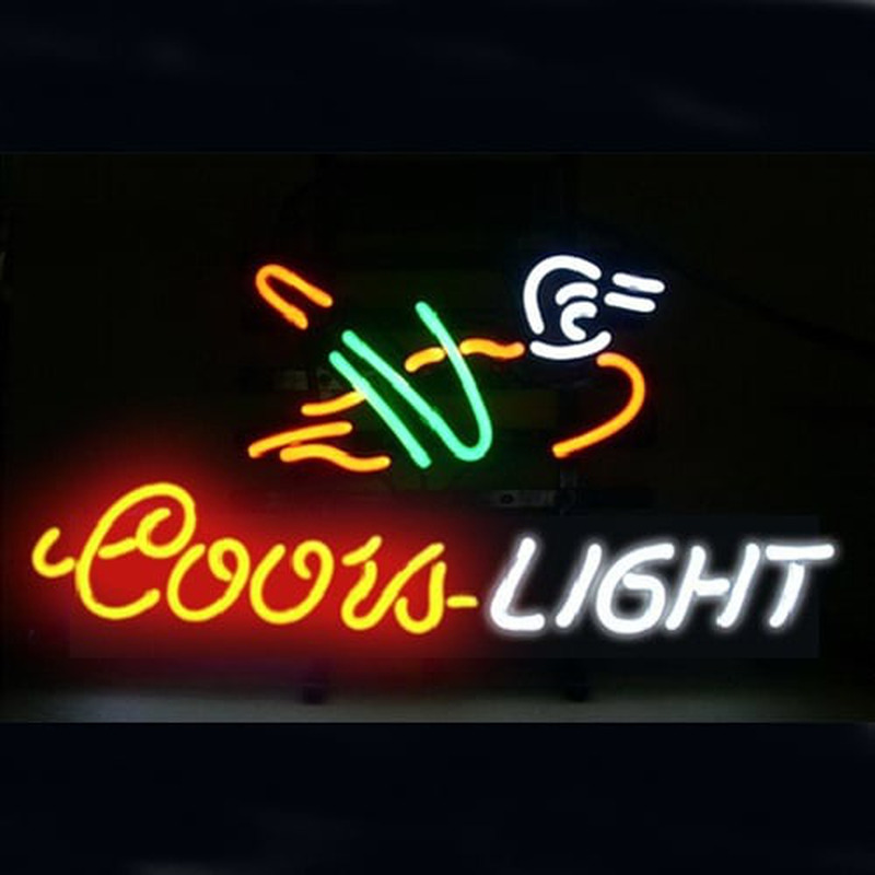 Coors Duck Sör Kocsma Nyitva Neontábla