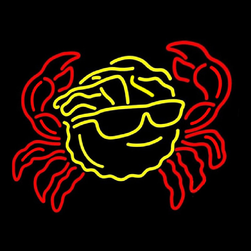 Crab 1 Neontábla