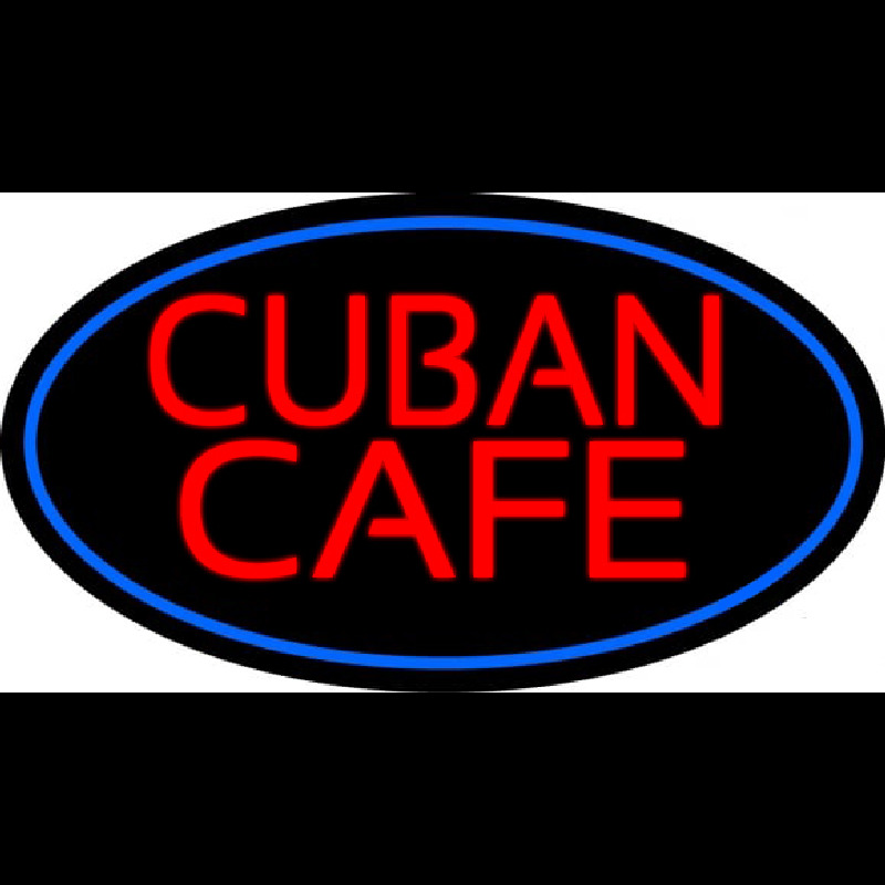 Cuban Cafe Neontábla