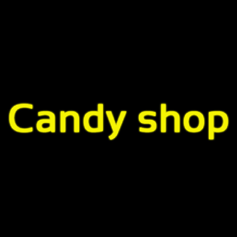 Cursive Candy Shop Neontábla